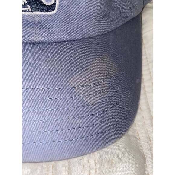 Vineyard Vines Slate Blue Whale Logo Preppy Hat Ball Cap Adult Adjustable - Picture 3 of 6
